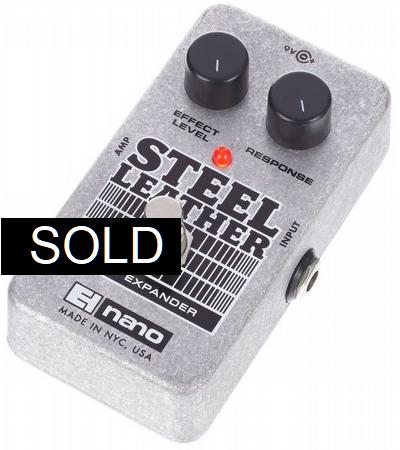 Electro Harmonix Steel Leather Bass Expander